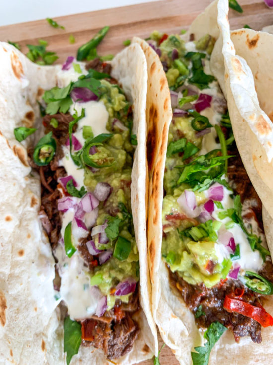 Spicy Braised Beef Tacos - Taco Tuesday Inspiration - Chilli & Life