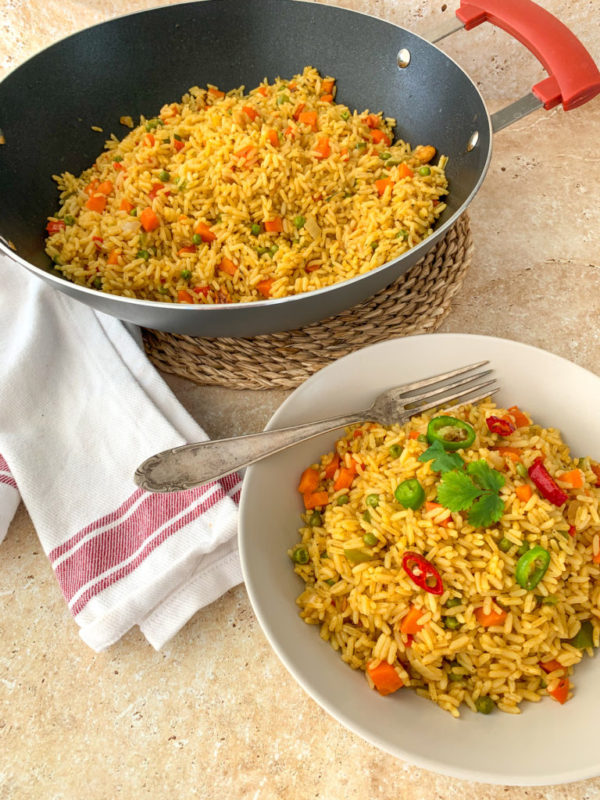 Party Favourite - Nigerian Fried Rice - Spicy One Pot Rice - Chilli & Life