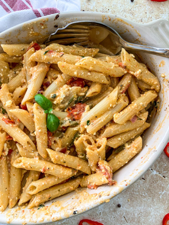 Baked Feta Pasta - Viral Tik Tok Pasta - Spicy Edition - Chilli & Life