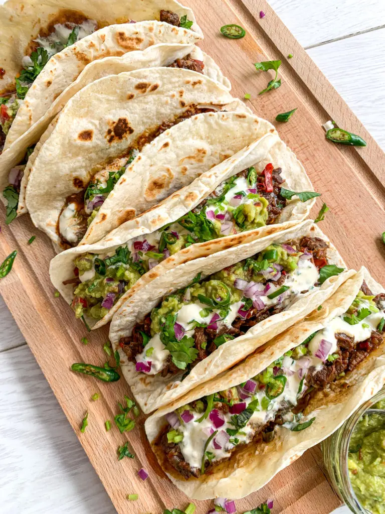 Spicy Braised Beef Tacos - Taco Tuesday Inspiration - Chilli & Life